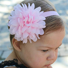 Momisy Headbands Flowers Soft Hairbands for Baby Girls Infants Toddlers- Multicolor-Set of 6