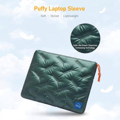 House of Quirk Laptop Sleeve Bag 13-14 Inch | Fashion Waterproof Soft Laptop Sleeve Case for Women & Girls | Lightweight Protective Computer Bag for Office, School & Travel (Purple)