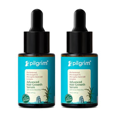 Pilgrim Advanced Hair Growth Serum with 3% Redensyl & 4% AnaGain -100ml | New Hair Growth in 28 Days, Korean Black Rice, Rosemary, Reduce Hair Fall, Hair Regrowth, Increase Hair Density, Thicker Hair