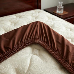 Utopia Bedding Waterproof Mattress Protector, Cotton Terry Fabric, King Size, Brown, Breathable & Elastic Fitted