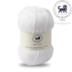 Nestnhaven Acrowools Graze Hand Knitting and Crochet Yarn. Pack of 1 Ball - 100gms. Shade no - NNHG001 (Berry Purple)