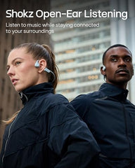 SHOKZ OpenRun Pro 2 Bone Conduction Sports Headphones, Black