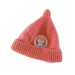 SYGA Baby Winter hat Baby Woolen Knitted Unisex Hat -Orange (6-18 Month)