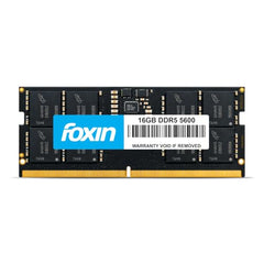 Foxin 16GB DDR5 Desktop RAM 4800MHz | UDIMM - 1.2V Low Voltage | 288-PIN Pin, 8 IC, Intel & AMD Compatible | High-Speed PC Memory Upgrade | 5 Years Warranty
