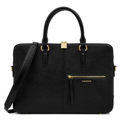 Miraggio Laptop Messenger Bag For Women Office Use With Sling & Top Handle