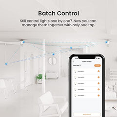 Broadlink Smart Home BLE Starter Kit - Includes 3 Bulbs, 1 Scene Switch and 1 Hub, Uses FastCon Tech, Compatible with Alexa and Google Home