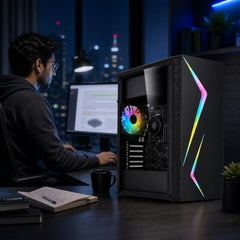 Desktop PC | Core i7 4th Gen | 16GB RAM | 512GB SSD | 5G WiFi 6 + Bluetooth 5.4 | HD Graphics 4600| HDMI/VGA/USB 3.0 | Windows 11 Pro & Office 2021 Installed | 2-Year On-Site Warranty