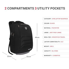 URBAN TRIBE Fitpack Pro Laptop Backpack (15.6 Inch) with Shoe Compartment Multipurpose Bag for Men and Women |35 litres | (Camouflage), m