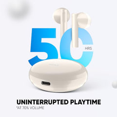 Mivi DuoPods B3 Ear Buds Wireless, 50H Playtime, PNC, 13mm, Bluetooth 5.1