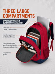Lunar's Bingo - 48 L Laptop Bags | Laptop backpack for men | Laptop bag 15.6 inch | School bags | College bag for boys | Office backpack for men | Travel backpack with 1 Year Warranty