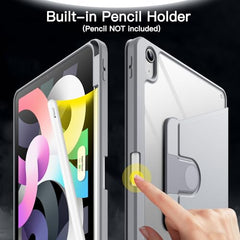 JETech 360° Rotating Case for iPad Air 11" M4/M3/M2 & Air 5/4 10.9", Black
