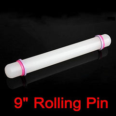 SYGA 9 inch Cake Fondant Roller White