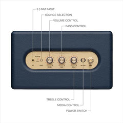 Marshall Acton III Wired Connectivity Stereo Home Speakers with Bluetooth 5.2 & RCA or 3.5mm Input – Black