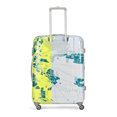 Skybags Trooper Set of 3 (S+M+L) Printed Hard Case Trolley Bags, Green