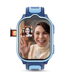 PunnkFunnk TrackNova 4G/5G Kids Smart Watch | HD Video Call | Live GPS Tracking | App Control | Safe Zone & SOS | Games | Family Chat | 800mAh Long Battery | FaceLock | Safety Watch for Kids - (Pink)