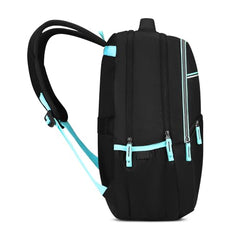 Skybags Thrive 17 Inch Compatible Laptop Backpack 30L | 3 Compartments with Quick-Access Front Pocket | Padded Back Panel & Side Bottle Pockets | Office & Travel Backpack for Men & Women (Dark Green)