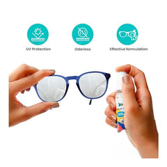 Aqualens Spectacle lens cleaner | Pack of 2 (100ml each)