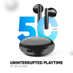 Mivi DuoPods B3 Ear Buds Wireless, 50H Playtime, PNC, 13mm, Bluetooth 5.1