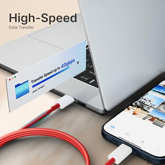 100w Fast Charger Adapter & USB-A to Type C Cable Combo, Compatible with OnePlus, Realme, Xiaomi, Redmi, Oppo, Vivo & Other Smartphones, Type C Charger Supports Dash, Warp, Vooc, SuperVooc by AILKIN