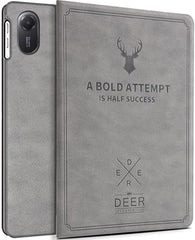 Robustrion Cover for Redmi Pad 2 11 inch Cover Case, Deer Pattern Flip Stand Cover Case for Redmi Pad 2 11 inch Tablet [Auto Sleep/Wake Support] - Black