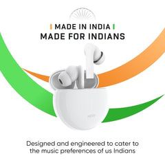 Mivi DuoPods B4 Ear Buds Wireless, 50H Playtime, ENC, 13mm, Bluetooth 5.1