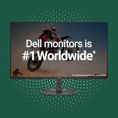 Dell SE2726HG 27" (Smartchoice) FHD Gaming Monitor | 240Hz Fast IPS | 0.5ms Response | AMD FreeSync Premium | HDR10 | 99% sRGB | Eye Comfort Certified | HDMI 2.1 & DP 1.4 Ports | Tilt Stand | Black