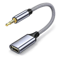 Verilux® USB C to 3.5mm Adapter Type C to Aux Audio Converter