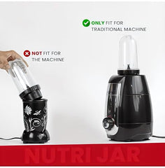 Stainless Steel Combo (Mini 180 Ml & 250 Ml) Jar Set one for Mixer Grinder, Compatibility with all mixer grinders with 2 slots of jar fitting with 4 teeth coupler