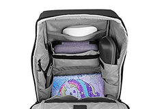 Artistix Avian Unisex Water Repellent Anti Theft Travel Laptop Backpack Bag With USB charging Port (Black, 32 L)