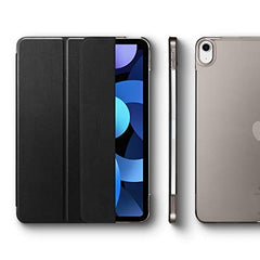 Spigen Flip case for iPad Air 11 inch M4 (2026), iPad Air 11 inch M3/M2 (2025-2024), 10.9 inch 5th/4th Gen (2022/2020), Trifold, Pencil Holder, Full Cover(Liquid Air Folio) - Black