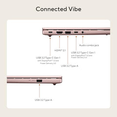 ASUS Vivobook S16 (2026),Smartchoice,AMD Ryzen AI 5 330,AMD Radeon iGPU,16GB RAM (Upgradeable),512GB SSD,FHD,OLED,16"(40 cm),Win 11,M365 Basic(1Y),Office 24,BFF Peachy,1.7 Kg,M3607KA-SH147WS,AI Laptop