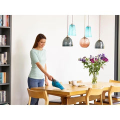 BLACK+DECKER WDC215WA-IN 7.2 V,10.8W Lithium-Ion Wet and Dry Cordless Dustbuster Handheld Vacuum Cleaner (Blue)-Charge Fully Before Using
