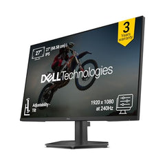 Dell SE2726HG 27" (Smartchoice) FHD Gaming Monitor | 240Hz Fast IPS | 0.5ms Response | AMD FreeSync Premium | HDR10 | 99% sRGB | Eye Comfort Certified | HDMI 2.1 & DP 1.4 Ports | Tilt Stand | Black
