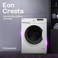 Godrej 9 Kg 5 Star with 5 Years Comprehensive Warranty, Steam Wash, Digi Inverter Motor, 1400 RPM Spin Motor, Fully Automatic Front Load Washing Machine (WFEON ZUS 9014 5.0 IDCRM GLWH, Glacial White)
