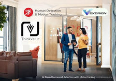 Vexcrion 360° WiFi Smart Security Camera with Dual Lens, 2-Way Audio, Night Vision, Motion Detection, Mobile App Remote View, Home CCTV Camera
