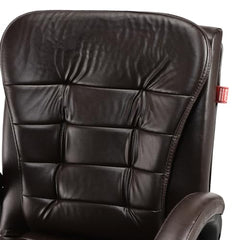 GOYALSON Mesh Back Revolving Chair for Office Home Swivel Desk Chair with Comfortable Seating & Wheels (1, Brown, Standard)