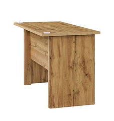 DeckUp Anya Engineered Wood Study Table and Office Desk (Wotan Oak, Matte Finish)