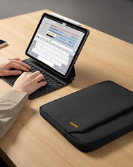 tomtoc Slim Laptop Sleeve for 14-inch MacBook Pro M2/M1 Pro/Max A2779 A2442 2023-2021, Water-Resistant Protective Case for 13-inch MacBook Air/Pro M2/M1 with a Hard Cover, Laptop Accessory Bag