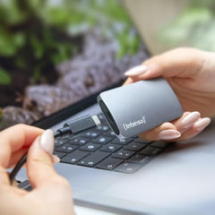 Intenso External SSD TX800, 2TB Portable Solid State Drive, Super Speed USB 3.2 Gen 2x2 (20Gbps), up to 2100MB/s