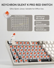 Keychron C2 Pro Wired Mechanical Keyboard with 8K Hz Polling Rate, Full Size Custom RGB Backlit Hot-Swappable, Non-Shine Through PBT Keycaps Compatible with Mac Windows Linux