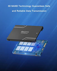 RAOYI 1TB NVMe Internal Solid State Drive M.2 2280 PCIe Gen4x4 SSD, Up to 5000MB/s, Configure SLC Cache, Storage and Memory Expansion for PS5 Laptop Desktop