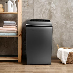Whirlpool 8 KG 5 Star Fully Automatic Top Load Washing Machine | In-Built Heater | Soft Closing Lid | Hard Water Wash (360° BloomWash Pro, Graphite)