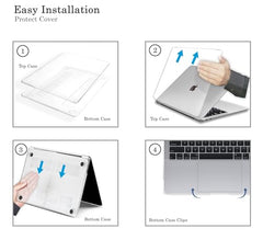 Gioia Bazaar Case Compatible with MacBook Pro 13 inch Case 2024 2023-2016 M1 M2 A2338 A2289 A2251 A2159 A1706 A1989 Plastic Hard Shell Case Cover (Design08)
