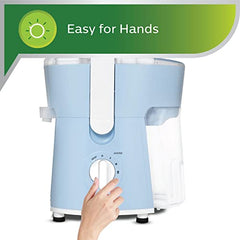 Philips HL7579/00 600 Watt Turbo Juicer Mixer Grinder with 3 Jars -Blend and Carry, Nutri Juicer Jar, Multi Purpose jar