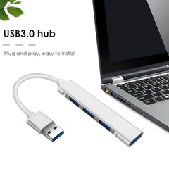 Multifunctional 4 Port USB Hub Docking Station Converter 4 in 1 USB 3.0 Docking Station for iPad Laptop Mobile Hard Drives