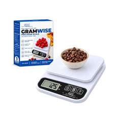 GetSetNova Digital Kitchen Weighing Scale 10kg, Weight Machine for Food | 1g Precision, Tare, LCD Display & Auto-Off | Small Electronic Food Scale for Diet, Baking & Portion Control
