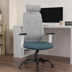 Furnivo Titan Ergonomic Office Chair for Home & Office | Adjustable Armrests | 120 Recline | Lumbar Support | Thick Cushioned Seat | Heavy-Duty Base | 3 Years Warranty (Eco Black Red)