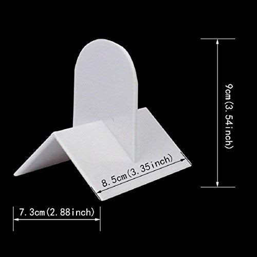 SYGA Set of 3CakeIcing Smoother Cake Edge Side Decorating Tools Scraper Pastry Butter Dough (White)
