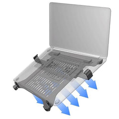 Gadget Wagon 10-17 inches Laptop VESA Holder Tray Stand Mount Compatible with Any Type of VESA Monitor Stand