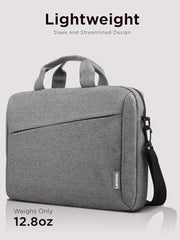 Lenovo Casual Laptop Briefcase T210 (Toploader) 39.62 cm (15.6-inch) Water Repellent Black, Sleek Design, Lightweight, Office Use, Black